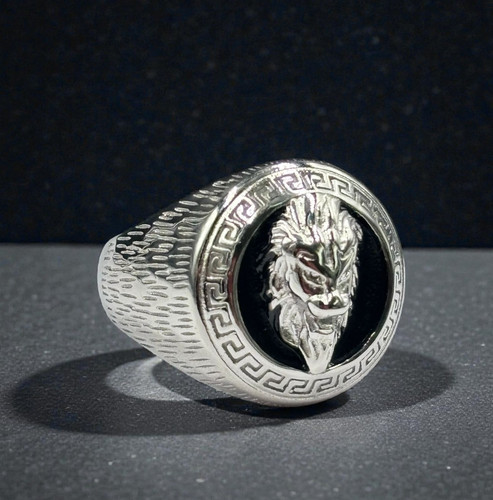 Anello per uomo acciaio - uomo,