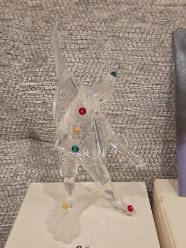 Statuina pierrot swarovski - pierrot,