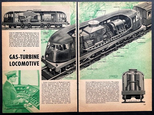 Locomotore turbina gas - "locomotore, a