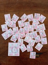 40 Francobolli SIRACUSANA CIFRA Alti Valori 1500 Lire ITALIA REPUBBLICA mazzetta