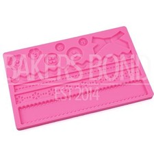 Bottone Fiocco Fiore Pizzo