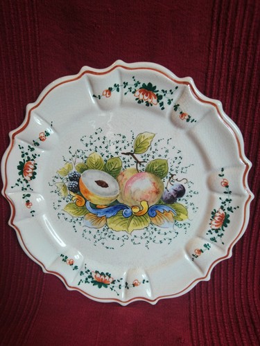 Piatto ceramica faenza vintage - ceramica,