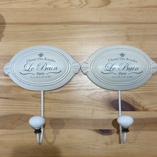 DUE ganci per vestaglia Le