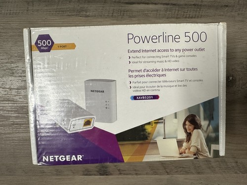 Netgear powerline 500 starter - netgear,