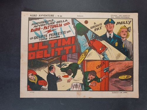Fumetto radio pattuglia albi - pattuglia,