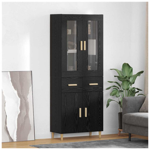 Credenza rovere nero - rovere,