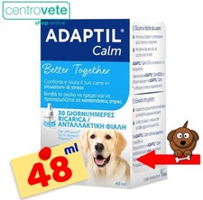 Ceva ADAPTIL CALM ( Ricarica 48 ml )  Stress →  Per CANI che stanno soli in Casa