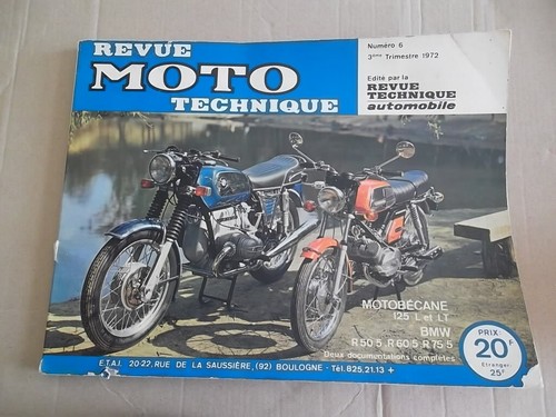 Revue technique moto - revue,