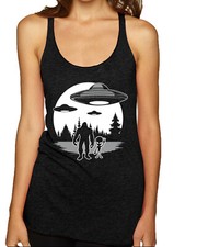 Silhoutte UFO Aliens Sasquatch