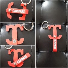 PORTACHIAVI PUBBLICITARIO CAMPARI MILANO VINTAGE DA COLLEZIONE