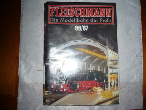 Catalogo fleischmann 1986 - catalogo,