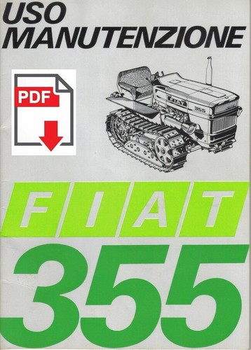 Trattore fiat 355 cingoli - trattore,