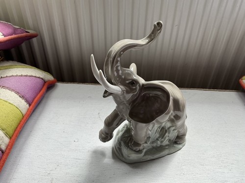 Lladro nao elephant figurine - lladro,