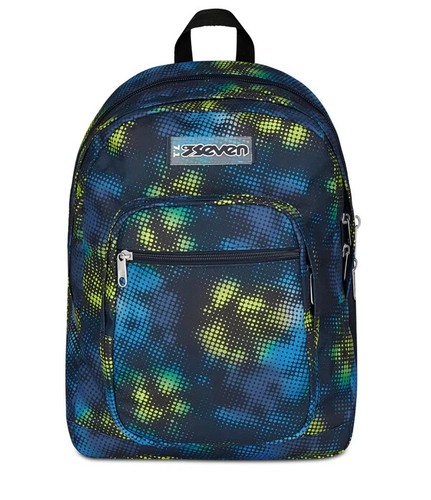 Zaino doppio scomparto scuola - doppio,