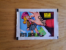 Bustina figurine: "Vesti anche me", Edizioni Imperia ,1974, ancora sigillata