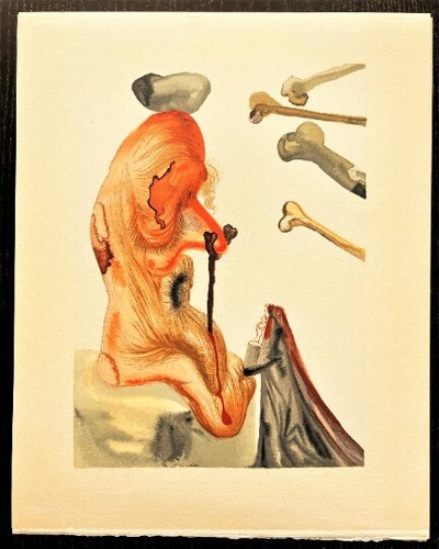 Salvador dalì xilografia - salvador,
