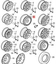 SAAB 9-3 CERCHIO IN ACCIAIO