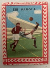 PAROLA Juventus, Figurina Premio Sport 1949 50