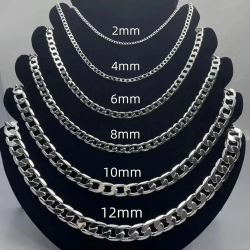 Collana donna uomo catena