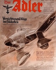 Rivista del Ministero Germanico dell'Aeronautica - Der Adler N. 9 - 1941 It/Ted
