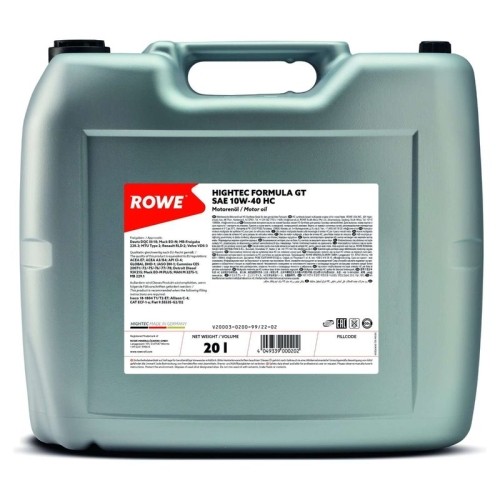 Olio motore - , rowe
