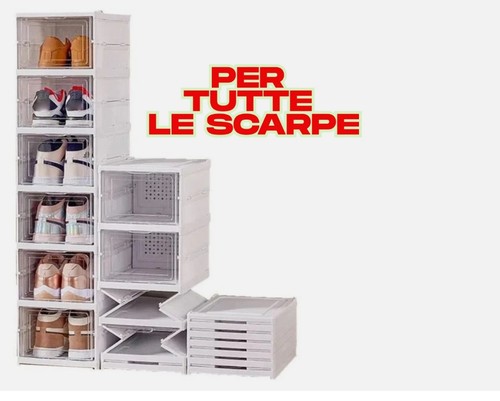 Scarpiera salvaspazio - scarpiera,