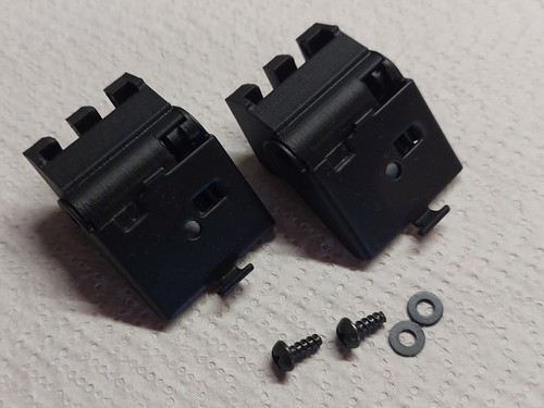 Dust cover hinge hinges - 2x,