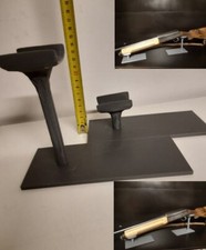 Espositore in Polimero per fucili da caccia o a pompa o simili supporto grigio