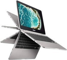 Asus Chromebook C302C Flip Intel Core M3 4GB RAM 64GB eMMC 12.5" - Silver