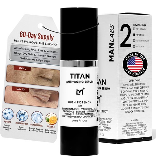Man labs titan siero viso - siero,