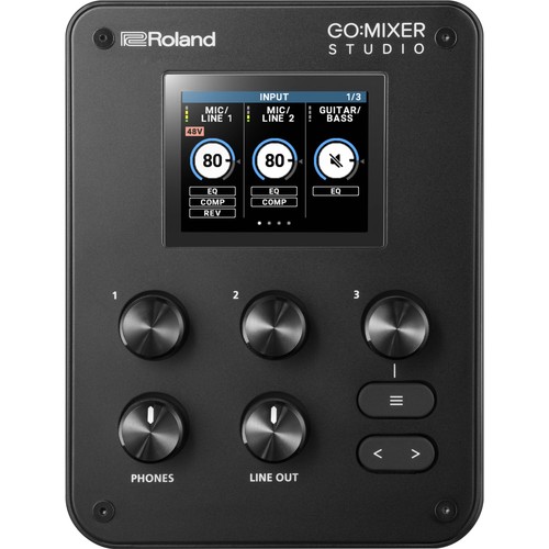 Roland mixer studio - go:,