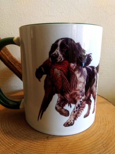 Tazza tiro fagiano caccia cane