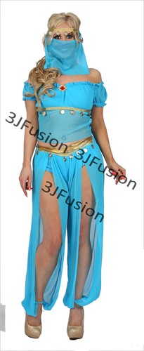 Abito fantasia blu principessa