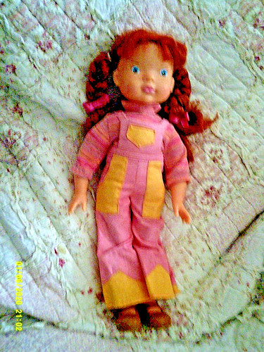 Poupée berchet rousse sarah - poupée,