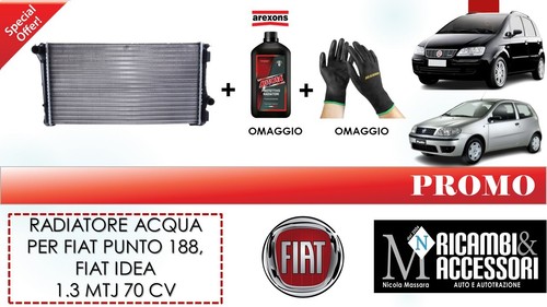 Radiatore acqua per fiat punto - acqua,