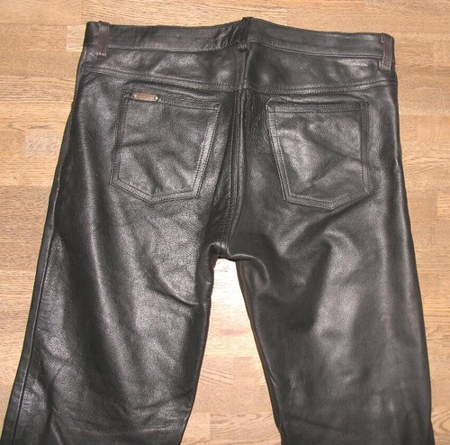 Linus jeans pelle uomo - linus,