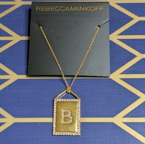 Collana con ciondolo - , iniziale