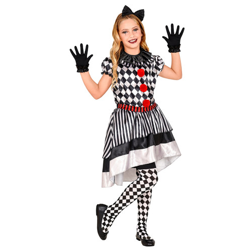 Vestito carnevale pagliaccio - vestito,