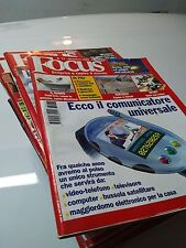 Riviste FOCUS 1996 (2 numeri), 1997 (10 numeri), 1998 (8 numeri). Anche singoli