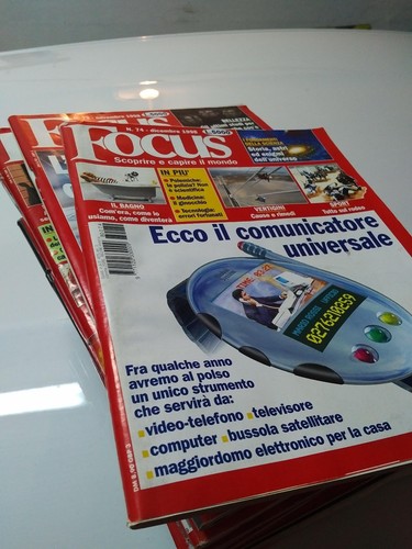 Riviste focus 1996 - riviste, (2
