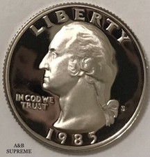 1985 S Washington Quarter