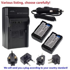 Batteria o caricabatteria per Panasonic AG-DVX100BE CGR-D120 CGP-D08S NV-DS55 PV-DV800