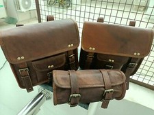 Borsa moto pelle genina - moto, in