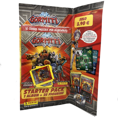Gormiti starter pack 25 - pack, +