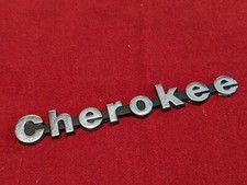 JEEP CHEROKEE LOGO SIGLA EMBLEMA FREGIO STEMMA SCRITTA TARGHETTA BADGE TARGA
