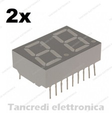 2PZ DISPLAY LED 7 SEGMENTI DA