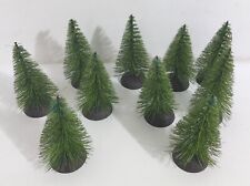 76386 Presepe - Lotto 10 alberi in plastica - h 14,5 cm