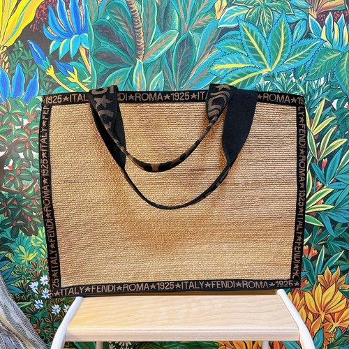 Borsa fendi vintage - fendi, paglia