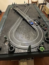 Set slot car Scaletrix arc one mustang e Camaro 8' Fig 8 controller binari