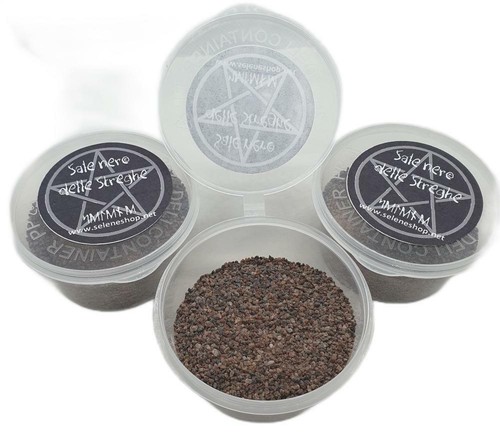 Sale nero delle streghe wicca